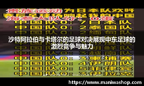 沙特阿拉伯与卡塔尔的足球对决展现中东足球的激烈竞争与魅力